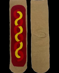 Sokker med madmotiver, Hotdog