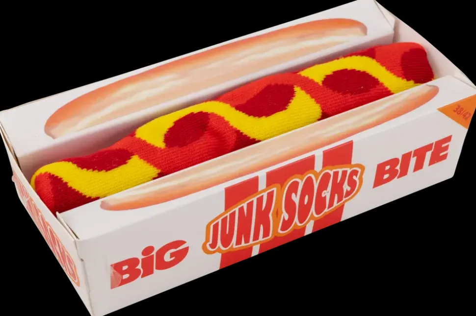 Sokker med madmotiver, Hotdog