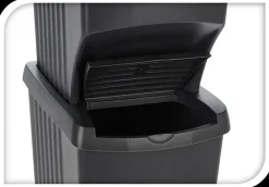 Sorteringskasser 22 liter 3-pak - sort