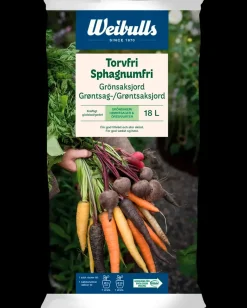 Sphagnumfri grøntsagsjord 18 L