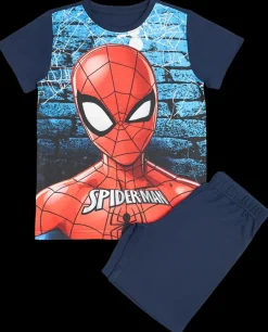 Spiderman sæt - t-shirt og shorts
