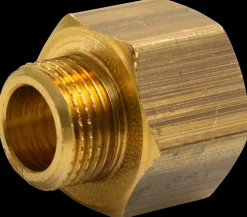 Spidsmuffe 3/4'' x 1/2'' - messing
