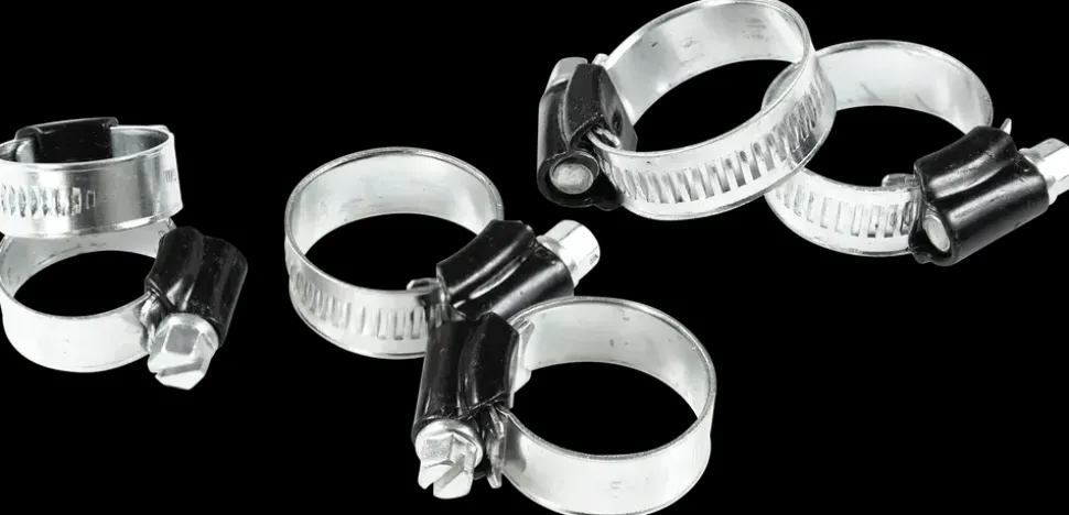 Spændebånd galvaniseret 3/8" 1/2" 3/4" - 6-pak