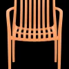 Stabelstol Milano - Lys orange