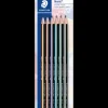 Staedtler Blyant Noris pastel 6-pak