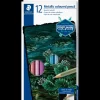 Staedtler Design Journey Farveblyant metal. 12-pak