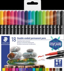 Staedtler Design Journey Dobbelttus permanent 18pk