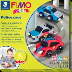 Staedtler FIMO kids Modellervoks Police race