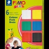 Staedtler FIMO kids Modellervoks basic 6-pak
