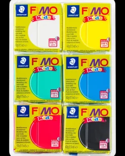 Staedtler FIMO kids Modellervoks basic 6-pak