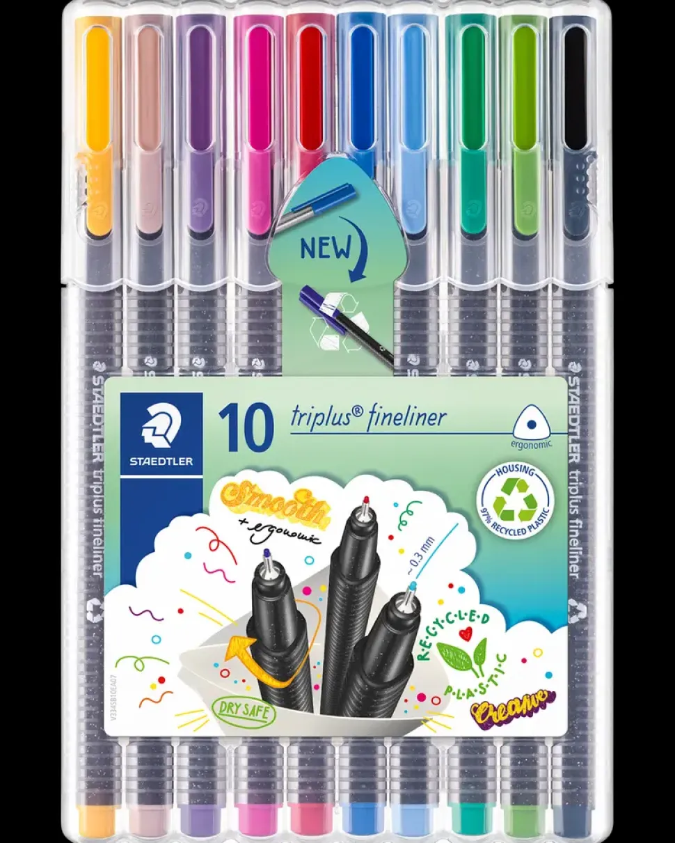 Staedtler Fineliner 10-pak