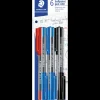 Staedtler Kuglepen ballpoint pen 6-pak