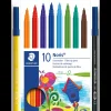 Staedtler Noris filttusser 10-pak