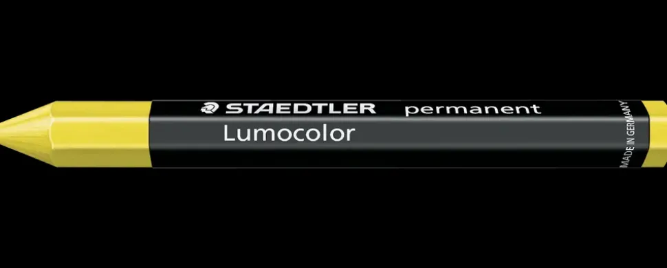 Staedtler Permanent mærkekridt Lumocolor - gul
