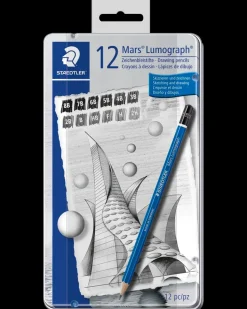 Staedtler Tegneblyant Lumograph Mars 12-pak