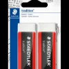 Staedtler Viskelæder 2-pak