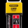 Stanley hæfteklammer 6 mm