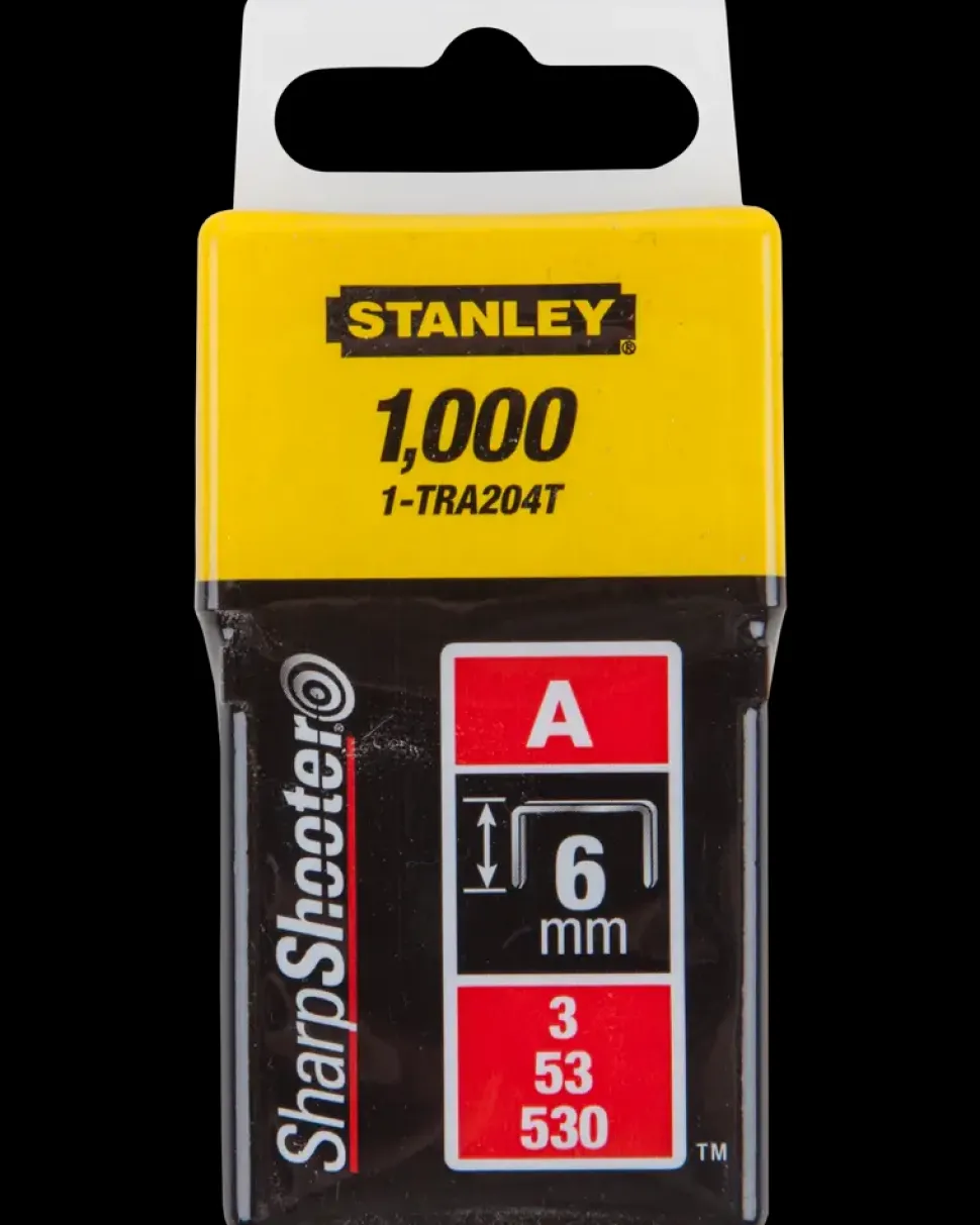 Stanley hæfteklammer 6 mm