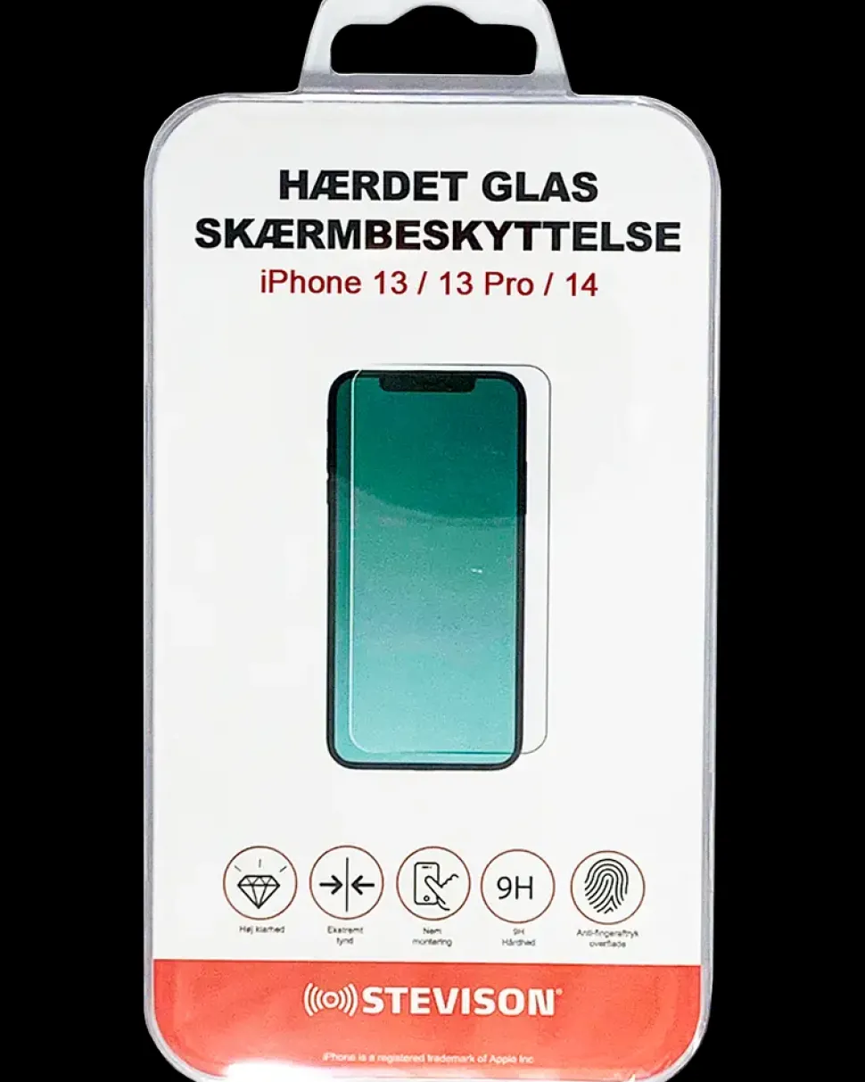 STEVISON Hærdet glas iPhone 13/13Pro og 14