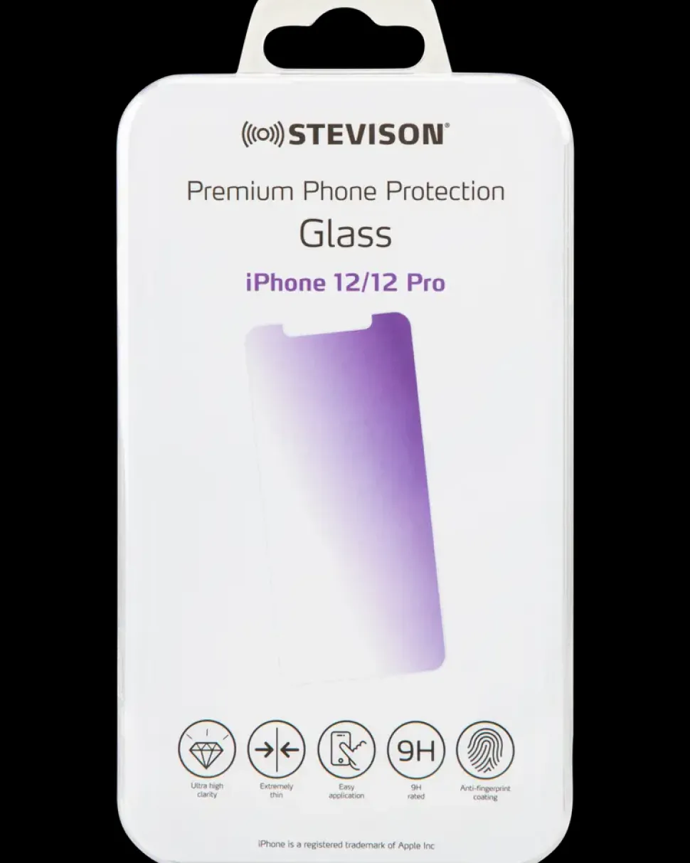 STEVISON Hærdet glas til iPhone 12 og 12 Pro