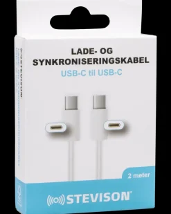 STEVISON USB-C til USB-C kabel 2 m