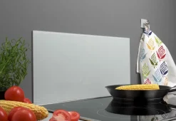 Stænkplade 80 x 40 cm - frostet