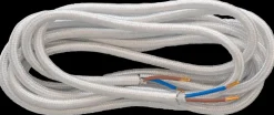 Stofledning 3 m - hvid