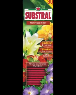 Substral Gødningspinde Blomst 30-pak
