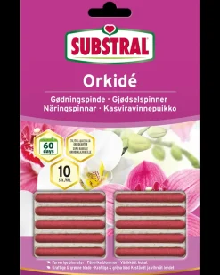 Substral Gødningspinde Orkidé 10-pak