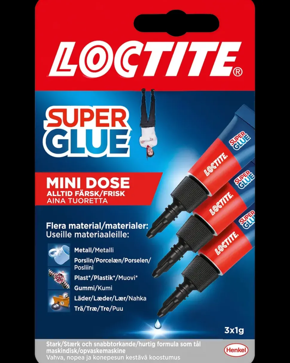 Super Glue Mini Trio - 3 x 1 g