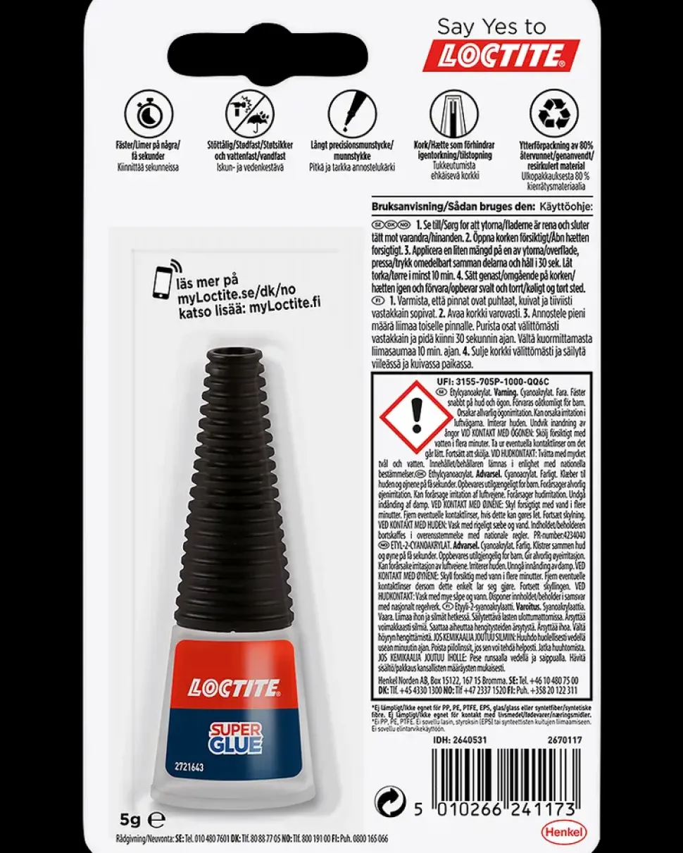 SuperAttak Loctite precision superlim 5 g