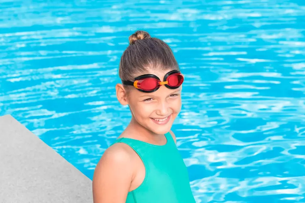 Svømmebrille barn - assorterede farver