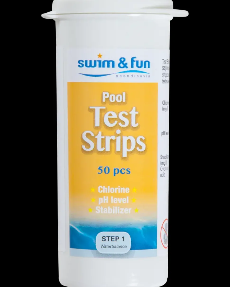 Swim & Fun Teststrips til pool 50-pak