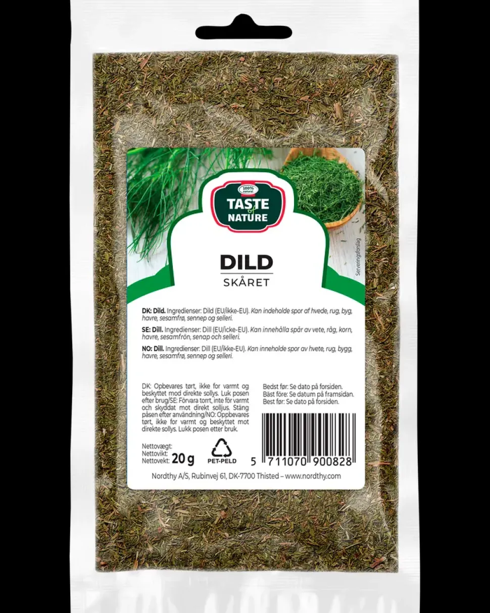 Taste of Nature – Dild Skåret 20 g