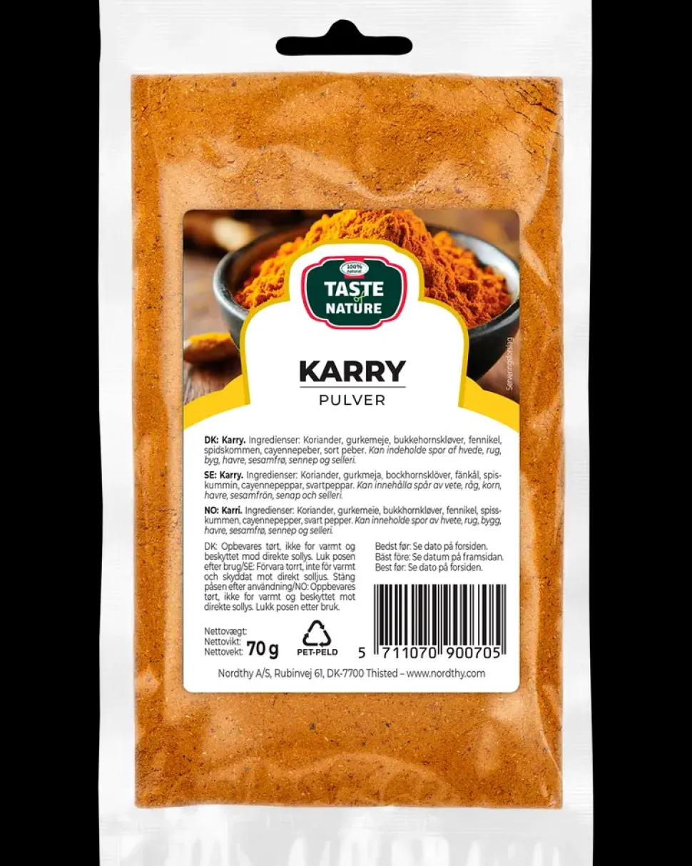Taste of Nature – Karry Pulver 70 g