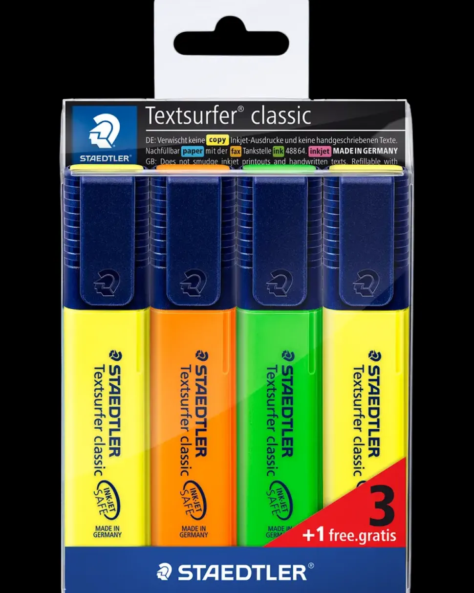 Textsurfer Highlighter Classic 4-pak