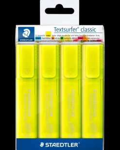 Textsurfer Highlighter Gul 4-pak