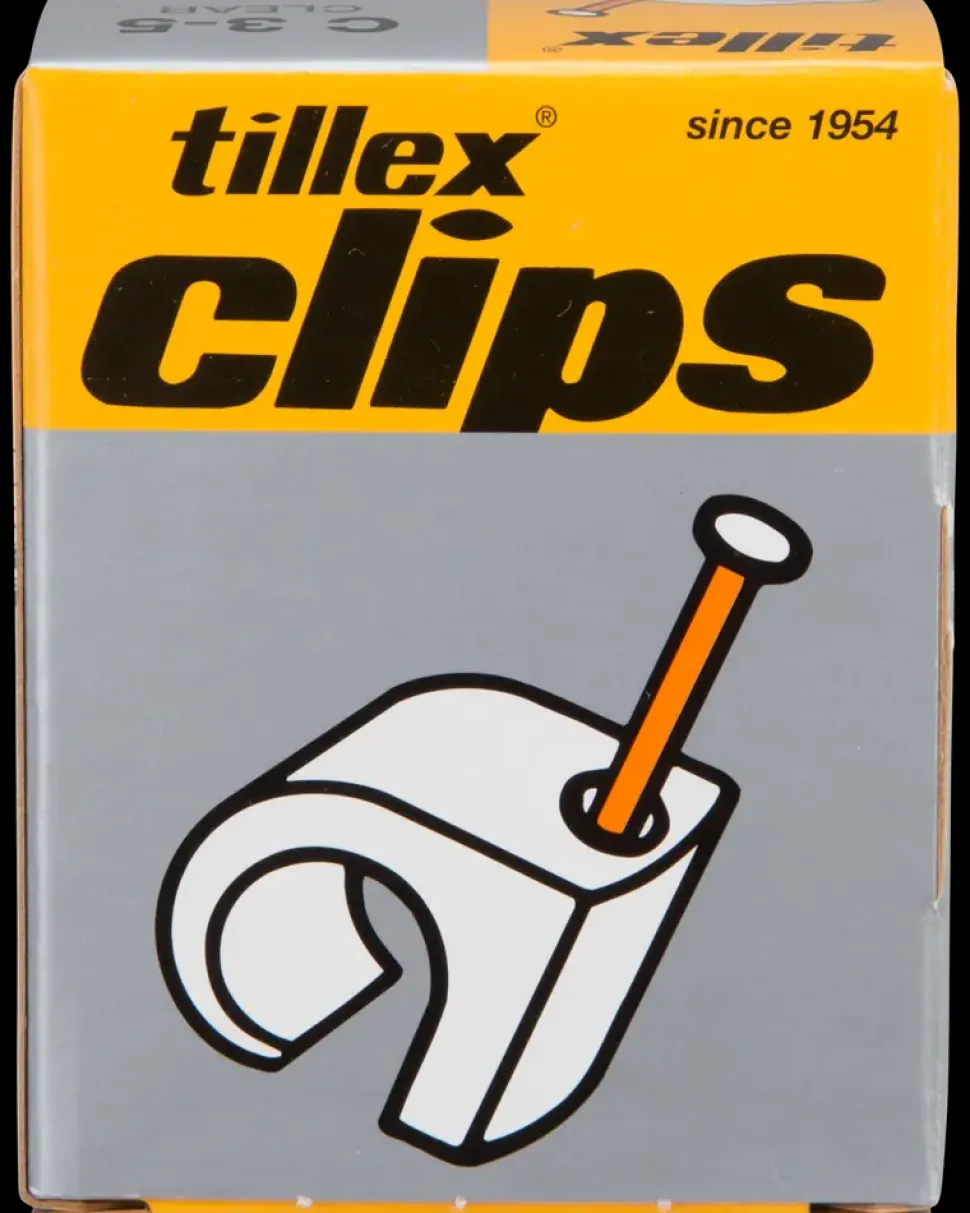 Tillex Clips 3-5 mm - klar