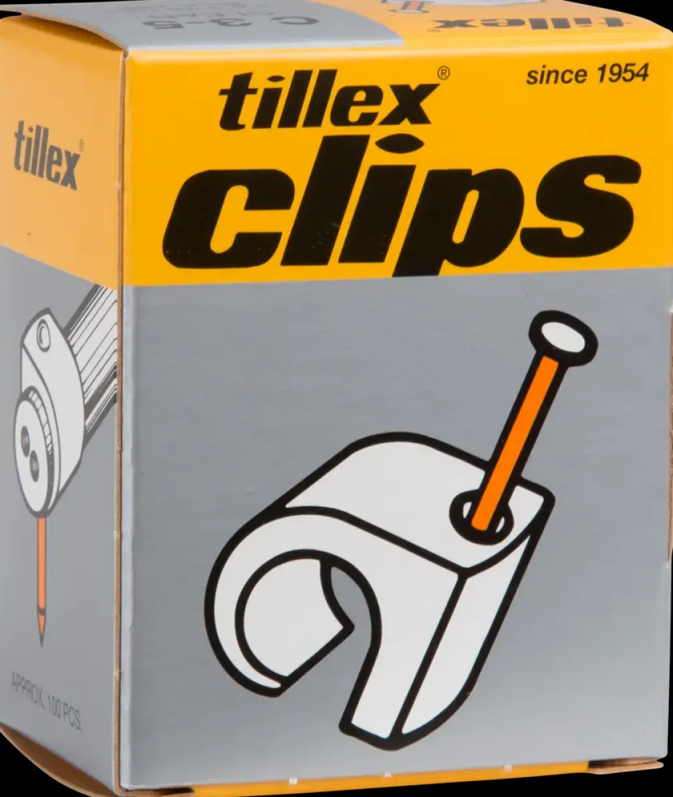 Tillex Clips 3-5 mm - klar