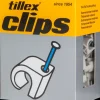 Tillex Skrueclips 18-22 mm - hvid