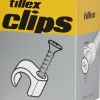Tillex Skrueclips 7-10 mm - hvid
