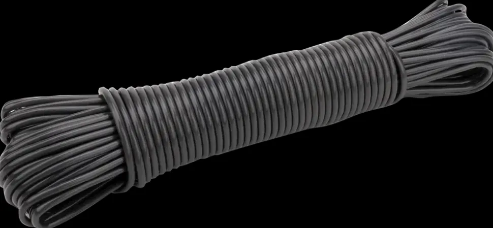Tøjsnor 3 mm x 20 m - Assorterede farver