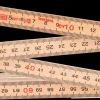 Tommestok 2 meter - træ
