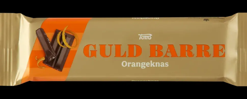 Toms Guld Barre 45 g - Orangeknas