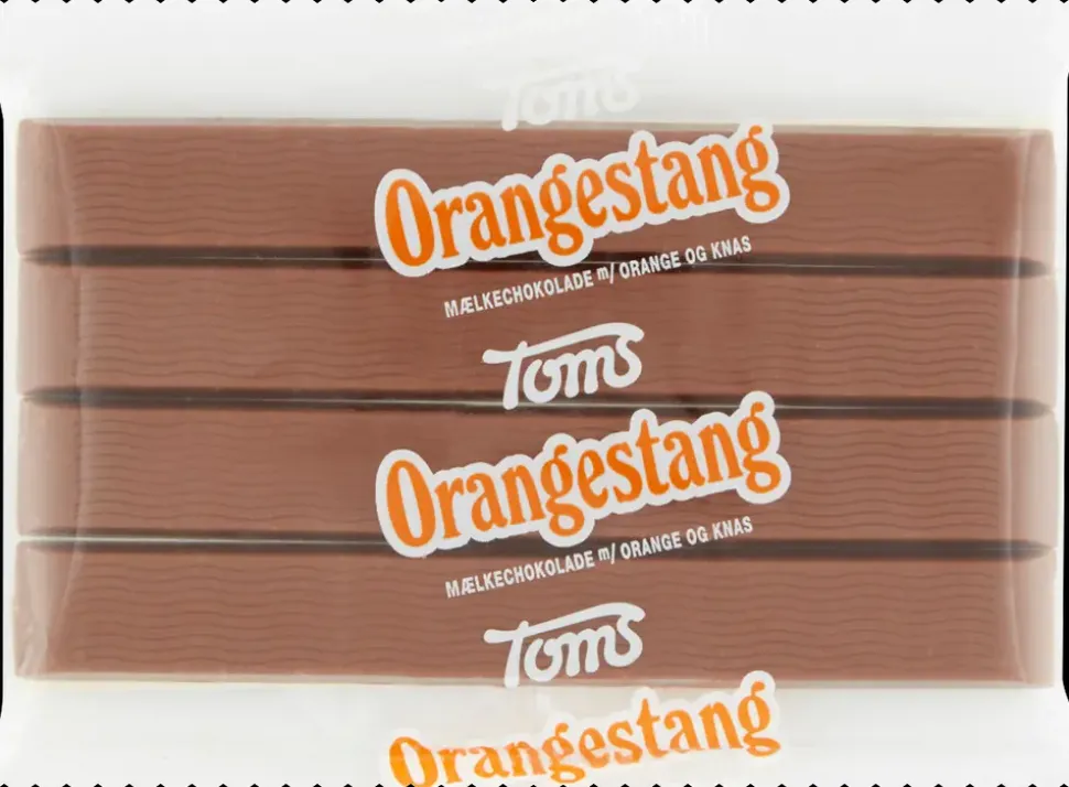 Toms Orangestang 4-pak 52 g
