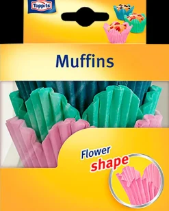 Toppits muffinform blomst 36 stk