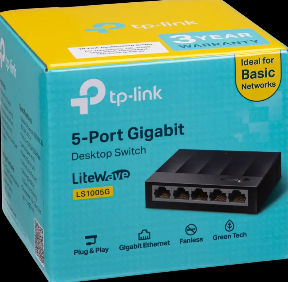 tp-link Gigabit Switch 5-porte