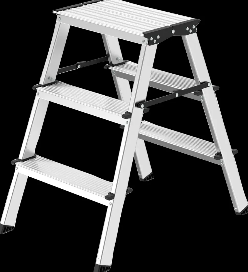 Trappestige 3-trin aluminium