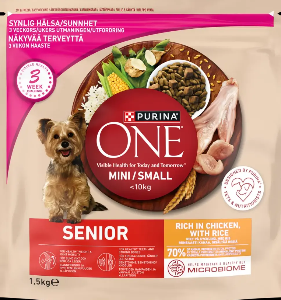 Tørfoder Senior - Kylling 1,5 kg
