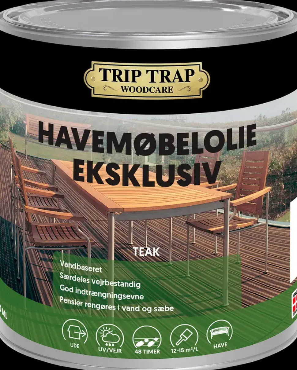 Trip Trap havemøbelolie 0,75 L - Teak